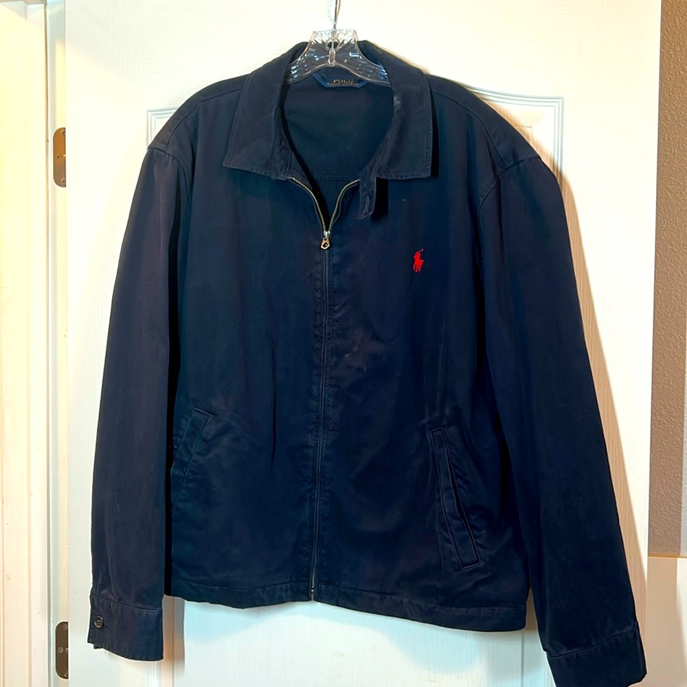 Polo Ralph Lauren Bi-Swing Jacket - Navy w/ Red Logo - Men's XXL